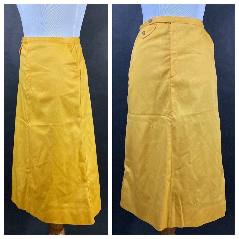 Yellow J.G. Hook Skirt, Size 8, Buttercup Yellow V